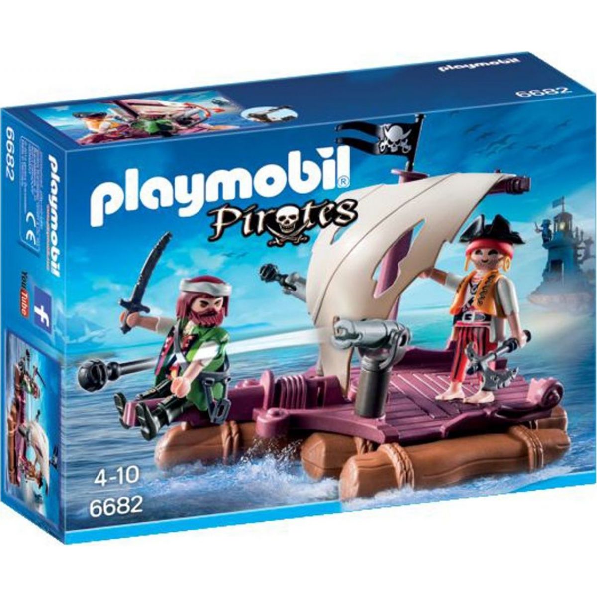 Playmobil Pirátský vor