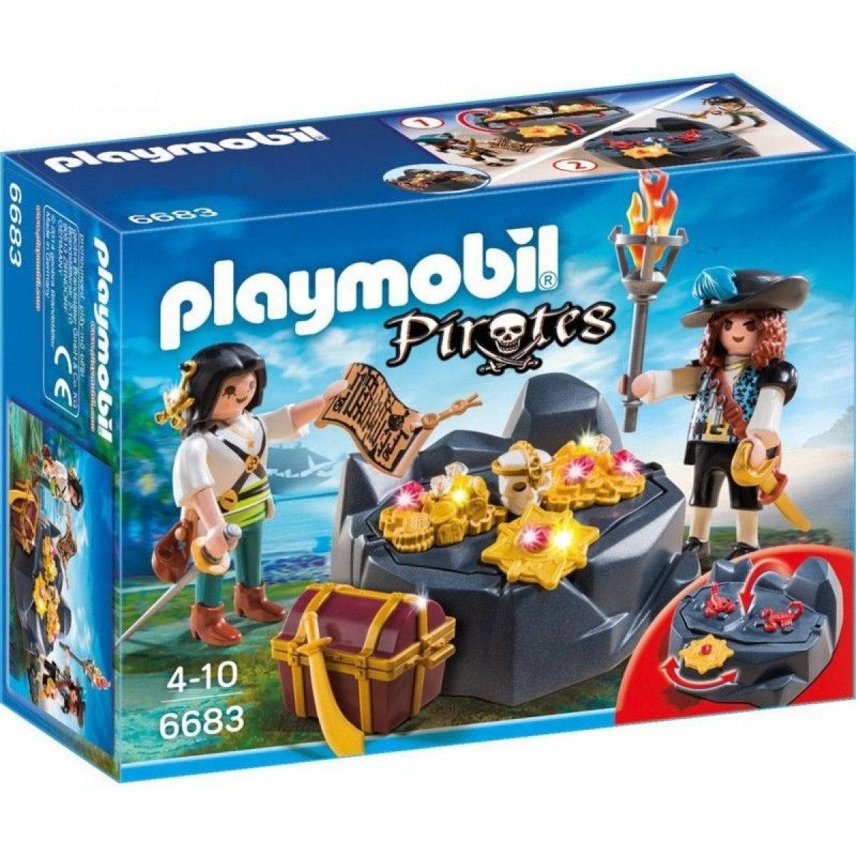 Playmobil 6683 Pirátská skrýš