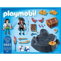 Playmobil 6683 Pirátská skrýš 2