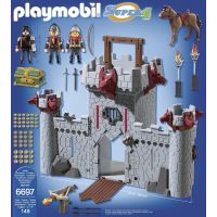 Playmobil 6697 Přenosný hrad Černého barona 2