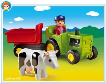 Playmobil 6715 - Statkář s traktorem