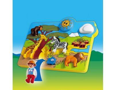 Playmobil 6745 Puzzle Divoká zvířátka