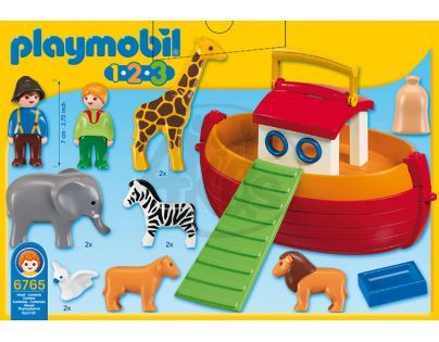PLAYMOBIL® 6765 Přenosná Noemova Archa 1.2.3