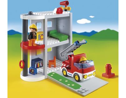 Playmobil 6777 - Přenosná hasičská stanice