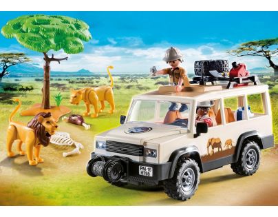 Playmobil 6798 Safari terénní auto s navijákem