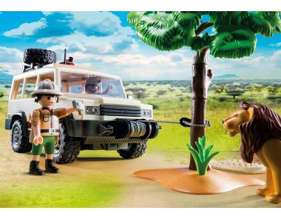 Playmobil 6798 Safari terénní auto s navijákem