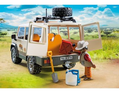 Playmobil 6798 Safari terénní auto s navijákem