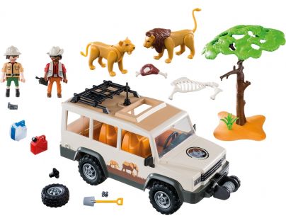 Playmobil 6798 Safari terénní auto s navijákem