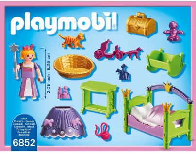Playmobil 6852 Princeznin dětský pokoj