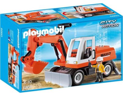 Playmobil 6860 Bagr s radlicí