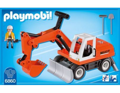 Playmobil 6860 Bagr s radlicí