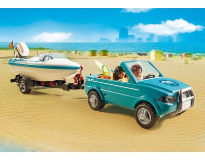 Playmobil 6864 Pickup surfaře s motorovým člunem