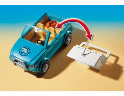Playmobil 6864 Pickup surfaře s motorovým člunem