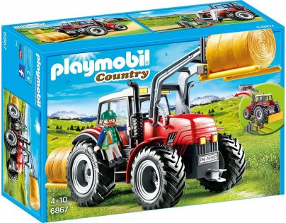 Playmobil 6867 Velký traktor se speciálním nářadím