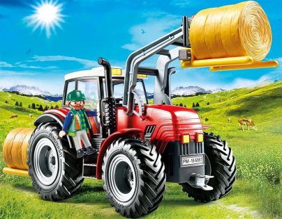 Playmobil 6867 Velký traktor se speciálním nářadím