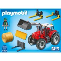 Playmobil 6867 Velký traktor se speciálním nářadím 3