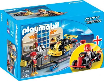 Playmobil 6869 Opravna motokár