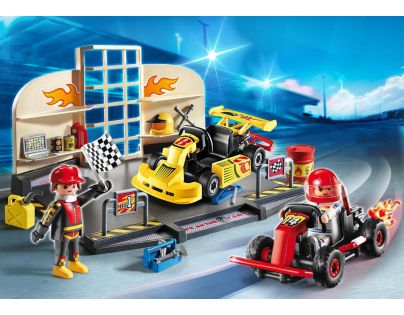 Playmobil 6869 Opravna motokár