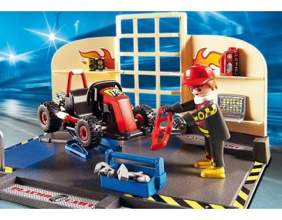 Playmobil 6869 Opravna motokár
