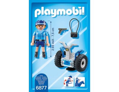 Playmobil 6877 Policistka na dvoukolce