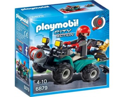 Playmobil 6879 Čtyřkolka s navijákem