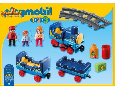 Playmobil 6880 Můj první vláček s kolejemi Playmobil 6880 Můj první vláček s kolejemi