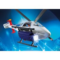 Playmobil 6921 Policejní helikoptéra s LED světlometem 4