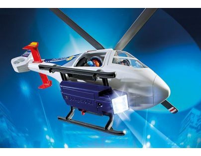 Playmobil 6921 Policejní helikoptéra s LED světlometem