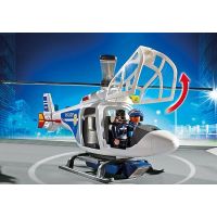 Playmobil 6921 Policejní helikoptéra s LED světlometem 5