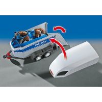 Playmobil 6922 Policejní přívěs pro koně 4