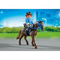 Playmobil 6922 Policejní přívěs pro koně 5