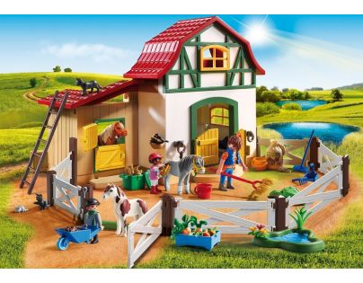 PLAYMOBIL® 6927 Farma s poníky
