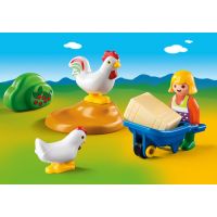 Playmobil 6965 Farmářka s kuřaty 2