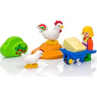 Playmobil 6965 Farmářka s kuřaty 4