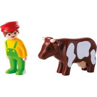Playmobil 6972 Farmář s kravičkou 3