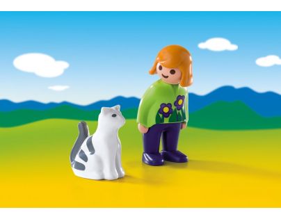 Playmobil 6975 Holčička s kočičkou