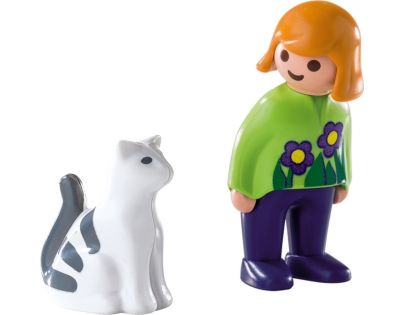 Playmobil 6975 Holčička s kočičkou