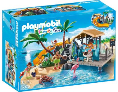 Playmobil 6979 Karibský ostrov s plážovým barem