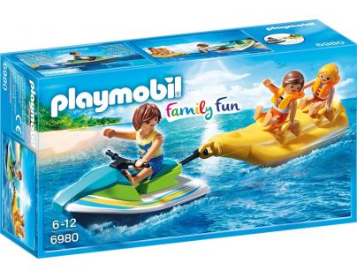 Playmobil 6980 Vodní skútr s banánovým člunem