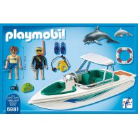Playmobil 6981 Sportovní člun s potapěčem a delfíny 3