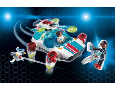 Playmobil 9002 Fulgurix s agentem Genem