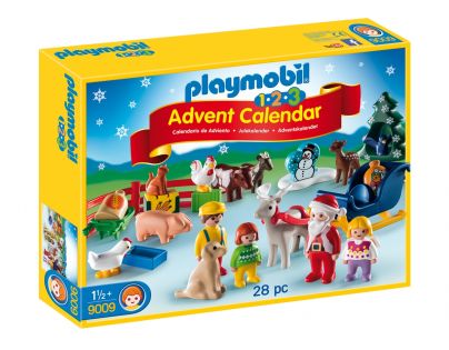 Playmobil 9009 Adventní kalendář Vánoce na statku
