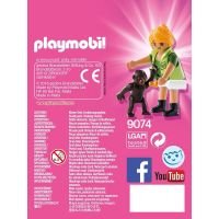 Playmobil 9074 Ošetřovatelka s gorilím mládětem 3