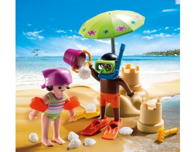 Playmobil 9085 Děti a hrad z písku