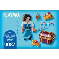 Playmobil 9087 Pirátka s truhlou pokladů 3