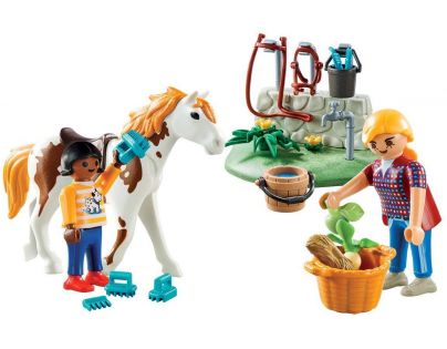 Playmobil 9100 Přenosný box Péče o koně