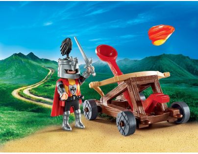 Playmobil 9106 Přenosný box Rytíř s katapultem