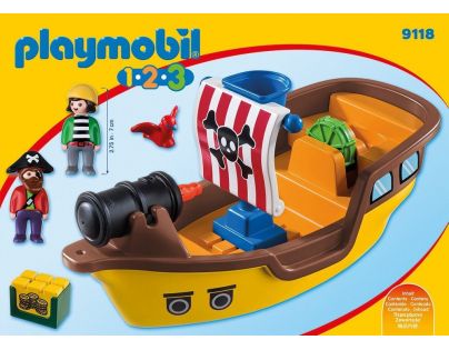 Playmobil 9118 Pirátská loď