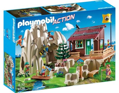 Playmobil 9126 Skála s horskou chatou