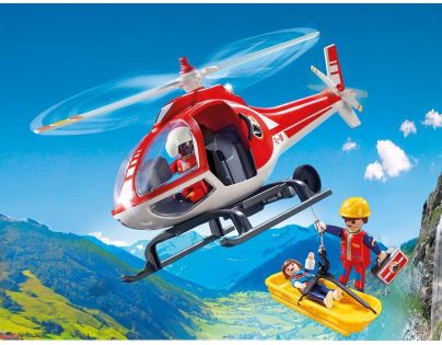 Playmobil 9127 Helikoptéra horských záchranářů